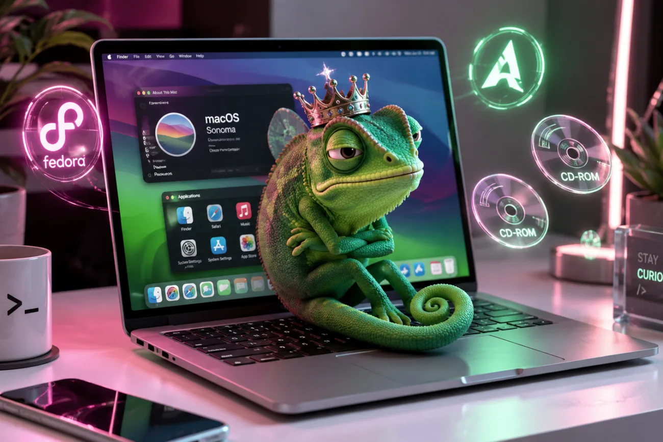 Distro Hopping ฉบับนี่: 22 ปีในวงการ Linux สู่การย้ายค่าย 4 รอบในวันเดียว ก่อนตายรังที่ Tumbleweed 🦎✨